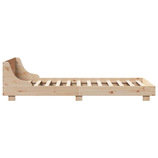 Sengeramme uten madrass 100x200 cm heltre furu 8721102852091