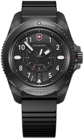 Victorinox Herreklokke 241982 Journey 1884 Sort/Gummi Ø43 mm Victorinox Herreklokke 241982 Journey 1884 Sort/Gummi Ø43 mm
