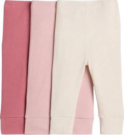 GAP Baby First Favorites Tinyrib Pants (3 Pack)   PRIMITIVE   62/74