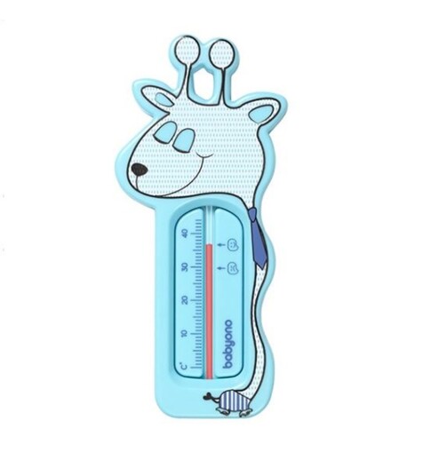 Babyono Badetermometer Giraffe Blå