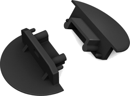 Topmet 1 stk. Endedel GROOVE14 GEN2 Med hull svart Topmet 1 stk. Endedel GROOVE14 GEN2 Med hull svart