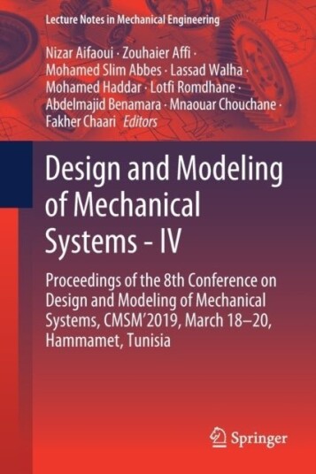Design and Modeling of Mechanical Systems IV