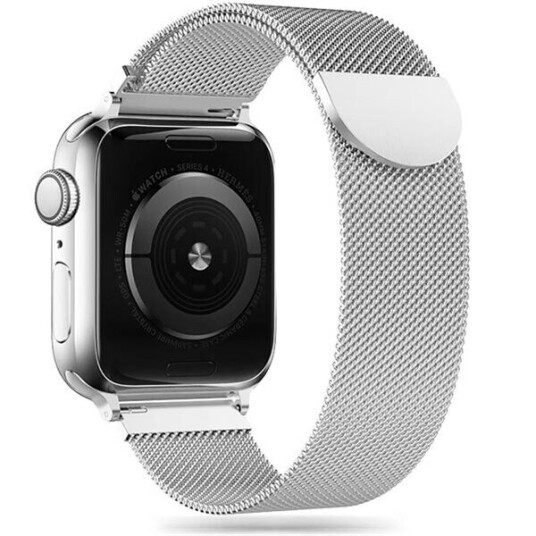 Tech-Protect Apple Watch (38/40/SE/41MM) Tech-Protect Milanese Stål Stropp - Sølv