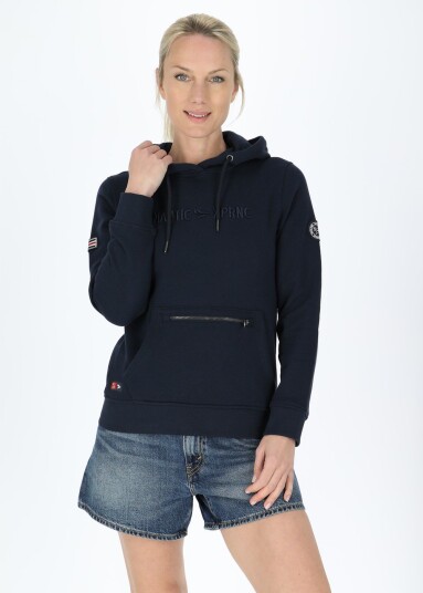 Nautic Experience Marstrand Hood W Dk. Navy 46 Hoodies Nautic Experience Marstrand Hood W Dk. Navy 46 Hoodies