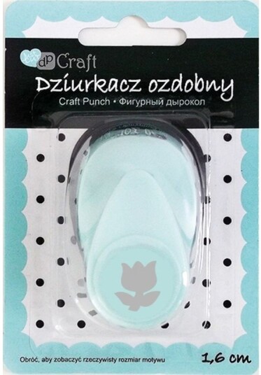Dp Craft Dekorativ Punch 1,6 Cm Tulipan Jcdz-105-037