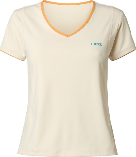 NOX Pro 2025 Padel T skjorte Dame Hvit M