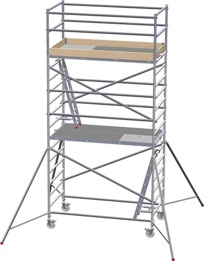 Skeppshultstegen 283-34 Rullestillas 2450 x 1350 mm 4,2 meter, Stiger & stillaser