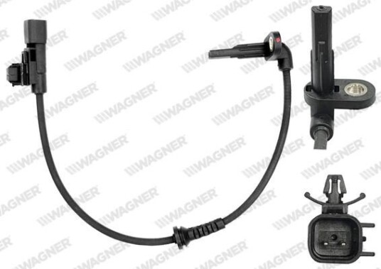 Sensor, ABS WAGNER ABS00633