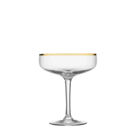 Hadeland Glassverk Odysse Cavaskål m/Gullkant 25 cl 2 pk