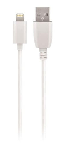 Maxlife 3m Lightning ladekabel til iPhone med hurtiglading - Hvit