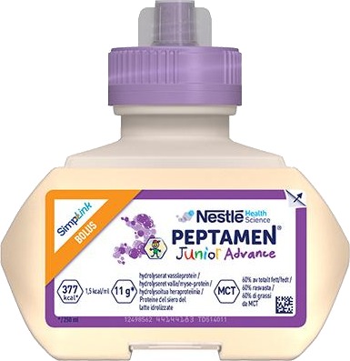 Peptamen Junior Advance bolus sondenæring 24x250 ml