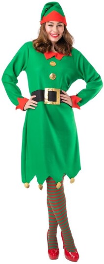 Wicked Costumes Ltd Alvekostyme Dame, One Size Wicked Costumes Ltd Alvekostyme Dame, One Size
