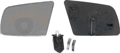 VAN WEZEL 3763831 Speilglass, ytterspeil