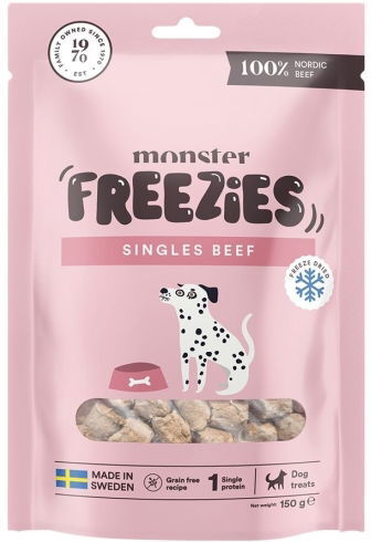 Monster Pet Food Monster Hundegodteri Frysetørket Okse (150 G)