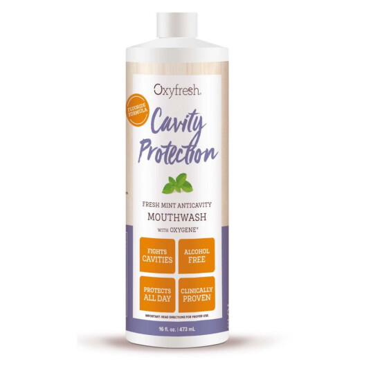Oxyfresh Mouthwash Cavity Protection Fluor 500 ml Oxyfresh Mouthwash Cavity Protection Fluor 500 ml
