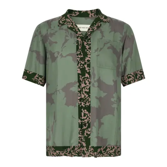 Dries Van Noten Herre Skjorter Grønn XL, Dries Van Noten Herre Skjorter Grønn XL,