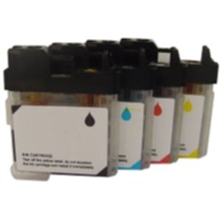 Nordicink Paket: svart, cyan, magenta, gul CHLC1100VALP