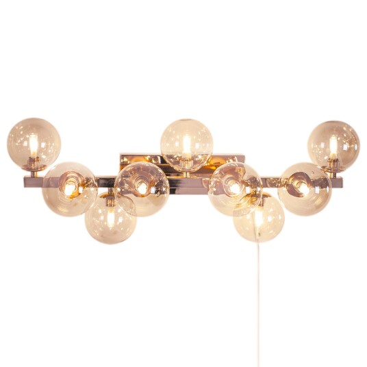 By Rydéns Splendor vegglampe Guld/amber Gul