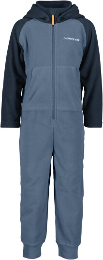 Didriksons Monte Fleecedress Kids Cov 2 523 True Blue 120
