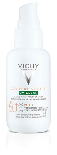 Vichy Capital Soleil UV Clear Ansiktssolkrem SPF 50+ 40 ml