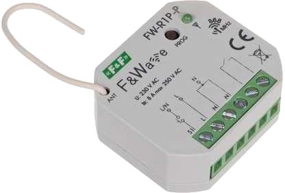 F&F Trådløs Enkelt Bistabil Relé Med Montering P/T 85 265V Ac/Dc Flerfunksjon Fw R1p P F&F Trådløs Enkelt Bistabil Relé Med Montering P/T 85 265V Ac/Dc Flerfunksjon Fw R1p P