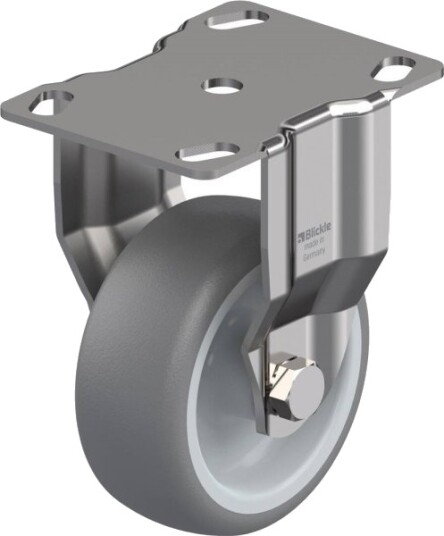 Blickle 574806 Bkpxa-Tpa 80G Faste Hjul, Hjuldiameter 80 Mm, Bæreevne (Maks.) 100 Kg, 1 Stk Blickle 574806 Bkpxa-Tpa 80G Faste Hjul, Hjuldiameter 80 Mm, Bæreevne (Maks.) 100 Kg, 1 Stk