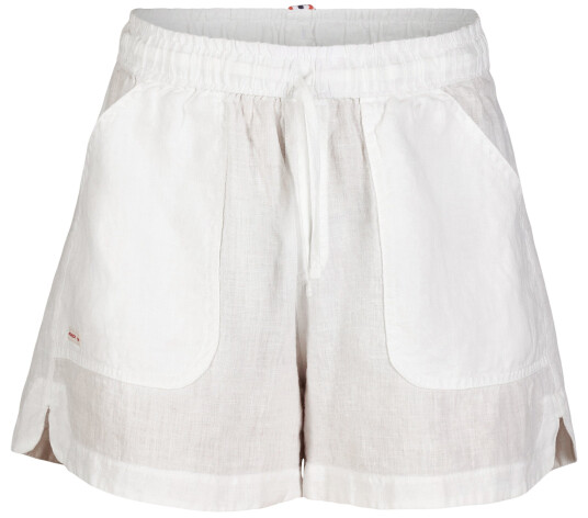 Amundsen Sports Safari Linen Shorts Womens Natural S