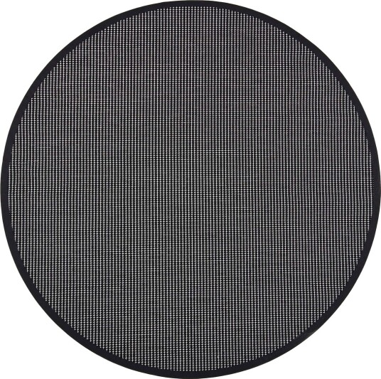 Lyyra2 Matte Rund 200 cm Svart - Vm Carpet