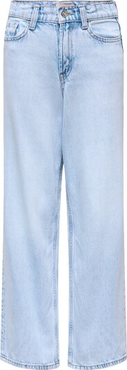 Kids Only Jeans   Bred   KogSilky Soft   Light Blue Denim   Kids Only   8 år (128)   Jeans   Lyseblå