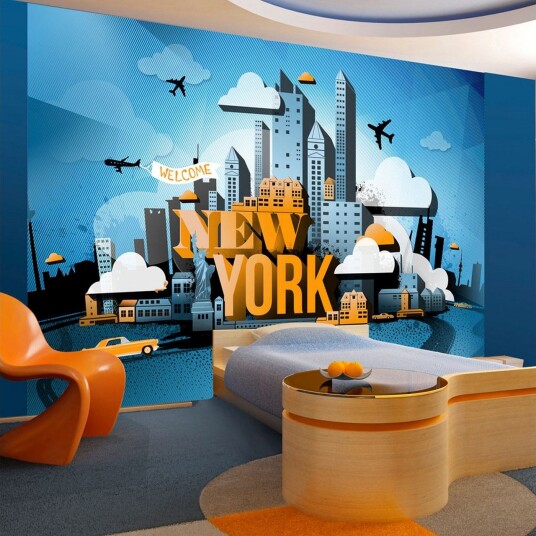 Fototapet New York Welcome 250x175 - Artgeist sp. z o. o.