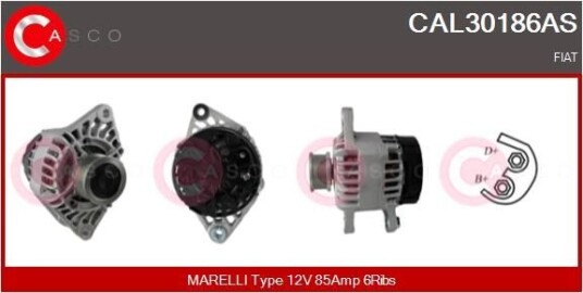 Dynamo CASCO CAL30186AS