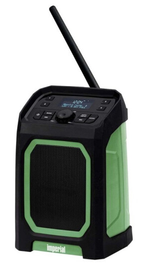 Imperial Dabman OR 5 DAB+/FM Radio med Bluetooth og 15 timers batteritid Svart Imperial Dabman OR 5 DAB+/FM Radio med Bluetooth og 15 timers batteritid Svart