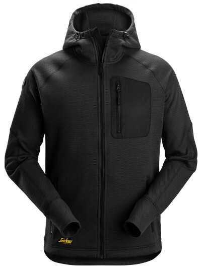 Snickers Workwear 8041-0400 Hettegenser svart M Klær