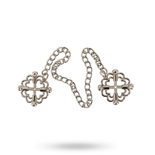 Nipple Jewellery with Metal Chain Nipple Jewellery with Metal Chain