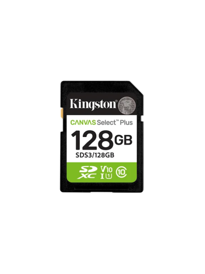 Kingston Canvas Select Plus Gen3 SDXC 150MB/s 128GB Kingston Canvas Select Plus Gen3 SDXC 150MB/s 128GB