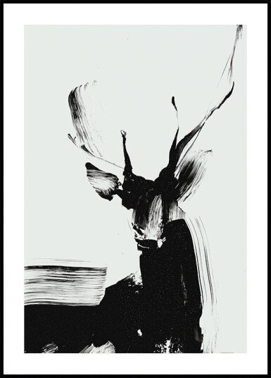 Abstractdeerno01 Plakat Plakat / 70x100cm