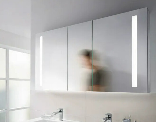 VILLEROY & BOCH MY VIEW 14 SPEILSKAP MED LYS 120 X 75 CM