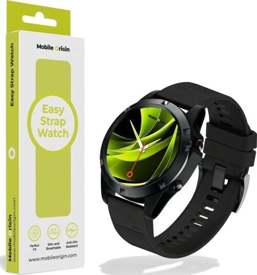 Mobile Origin Easy Strap Klokkereim 20mm Svart