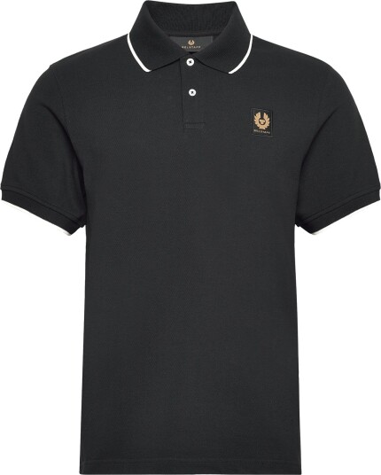 Belstaff Tipped Polo Black Black XXL