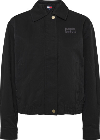 Tommy Jeans Tjw Coach Collar Jacket Black L
