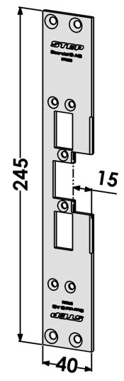 Step St6505 Stolpe Til 60 Silent 15mm Step St6505 Stolpe Til 60 Silent 15mm