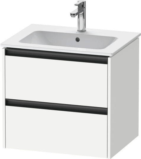 Duravit Ketho.2 Servantskap 2 Skuffer 610x480 mm Hvit Matt