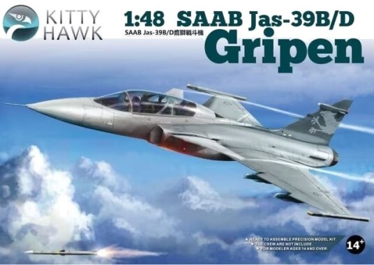 Kitty Hawk 1/48 SAAB JAS-39 B/D Gripen Kitty Hawk 1/48 SAAB JAS-39 B/D Gripen