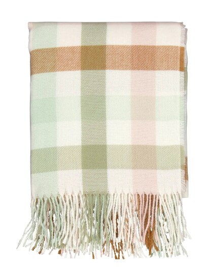 Noble House Blanket Ester Mix Col 125X150 Cream 125X150CM Noble House Blanket Ester Mix Col 125X150 Cream 125X150CM