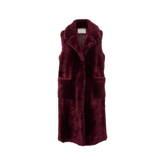 Natures Collection Raelynn vest Vinrød XL Natures Collection Raelynn vest Vinrød XL