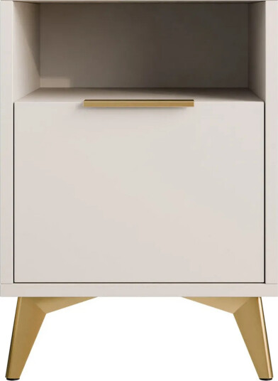 Vemdalen Nattbord 44 cm - Sand beige