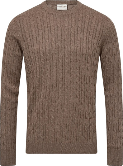 Bruun & Stengade Bs Guizchou Regular Fit Knitwear Brown S