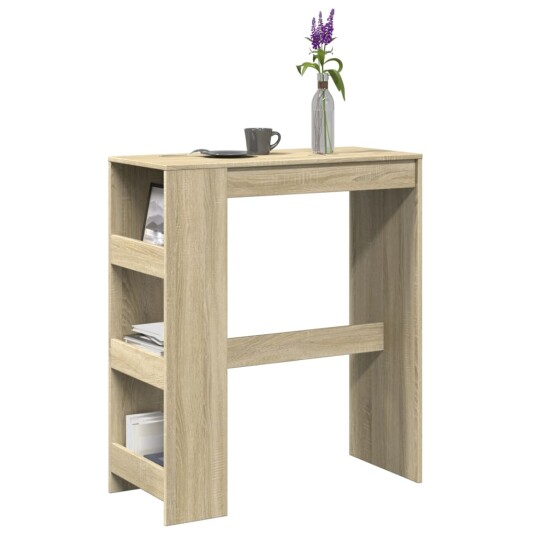  Barbord med stativer sonoma eik 90x40x103,5 cm konstruert tre 8721158386632
