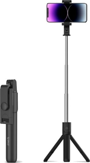 Orico Selfie-Stick Spv100 Mini Tripod 360° Bluetooth Svart Orico Selfie-Stick Spv100 Mini Tripod 360° Bluetooth Svart