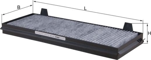 Kupefilter MAHLE LAK 196